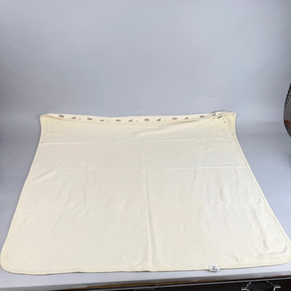 Baby Gap Teddy Bear Cotton Receiving Blanket Toy 34